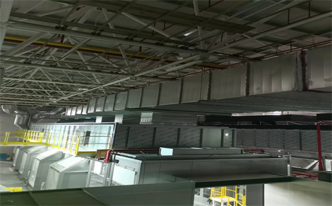 武漢通（tōng）風管道加工廠之關於通風（fēng）管（guǎn）道施工時安裝吊架有哪8項規定：